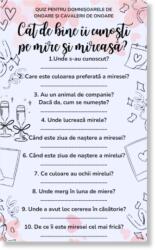 Personal Set de quiz-uri pentru cavaleri și domnișoare de onoare - Comun