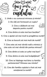 Personal Set de quiz-uri pentru invitații de la nuntă