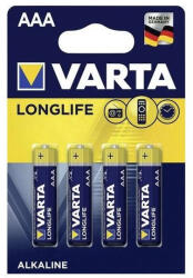 VARTA Elem AAA mikro LR03 Longlife 4 db/csomag, Varta