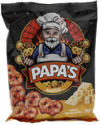 Papa's Papas Perec Lapos Sajtos 90g - vegyesbolt