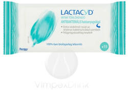  Lactacyd intim törlőkendő antibakteriális 15 db - vegyesbolt