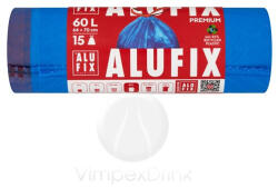Alufix Szemeteszsák Zárószalag. 60l/15db - vegyesbolt