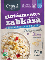 Cornexi gluténmentes kókuszos-mandulás zabkása chia maggal, édesítőszerrel 50 g - vegyesbolt