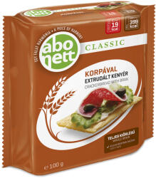 Abonett Abonett extrudált kenyér korpás 100 g - vegyesbolt
