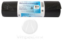 Kék Pille SZEMETESZSÁK 160L FEKETE 10DB 80*120.30my - vegyesbolt