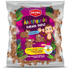 DETKI Detki állatfigurás keksz kakaós 160 g - vegyesbolt