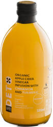  Deto Deto bio szűretlen almaecet fúzió kurkumával és fahéjjal "anyaecettel" 500 ml - vegyesbolt