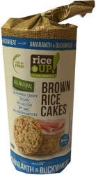 RiceUP! barna rizses puffasztott szelet hajdina amaránt 120 g - vegyesbolt