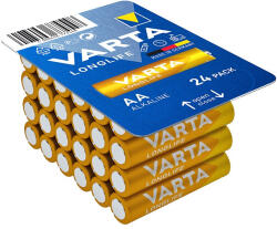 VARTA AA ceruza LR06 Longlife BigBox 24 db/csomag, Varta