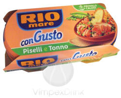 Rio Mare Pronto gusto Tonhal zöldborsóval és paradicsomos 2x160g - vegyesbolt
