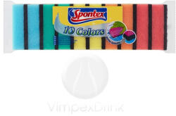  Spontex Colors mosogatószivacs 10db - vegyesbolt