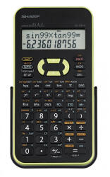 Sharp Számológép tudományos 272 funkciós 2 soros Sharp EL531TTGR zöld - vegyesbolt