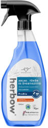 Herbow ablak-, tükör- és üvegtisztító probiotikus spray and wipe friss szellő illattal 500 ml - vegyesbolt