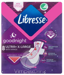 Libresse Ultra Night Extra L. wing 8db - vegyesbolt