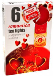 Tea lights Illatos teamécses romantika 6 db - vegyesbolt