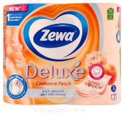 Zewa Deluxe Toalettpapír 3r Peach 4 tek - vegyesbolt