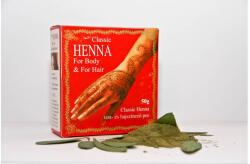  Classic Henna Classic Henna haj és testfesték por 50 g - vegyesbolt