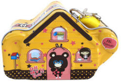  Házikó alakú fém persely, 4 féle - vegyesbolt