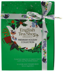 English Tea Shop Ets 12 Bio Teaválogatás Zöld Hóemberes - vegyesbolt