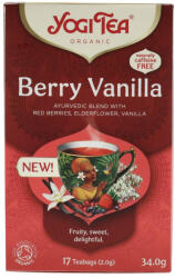 YOGI TEA Yogi Bio Bogyós Gyümölcs-vanília Tea - vegyesbolt