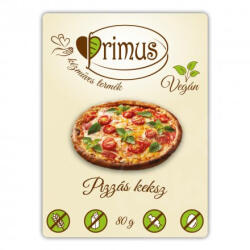 Primus Primus vegán pizzás keksz 80 g