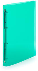 KARTON P+P Gyűrűskönyv A4, 4 gyűrűs 2cm gerinc áttetsző PP, Karton P+P Lines zöld - vegyesbolt