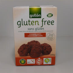 gullón Gullón gluténmentes keksz csokoládé darabokkal 200 g - vegyesbolt