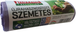 Mazzini újrahasznosított szemeteszsák 20L 20 db - vegyesbolt