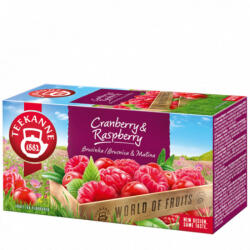 TEEKANNE red berries vörösáfonya-málna tea 20x2, 25g 45 g