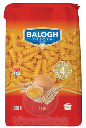 Balogh Tészta Orsó 4 tojásos 500g - vegyesbolt