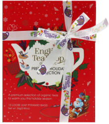 English Tea Shop Ets 12 Bio Teaválogatás Piros Mikulás