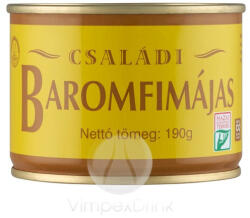  Szegedi Baromfimájkrém Családi Tz. 190g - vegyesbolt