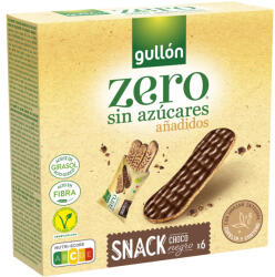 gullón snack zero étcsokoládés szelet 6x25g 150 g - vegyesbolt