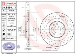BREMBO Disc frana BREMBO XTRA LINE - Xtra 09. B969.1X (09.B969.1X)