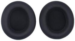  PART000176 1 pár SteelSeries Arctis Nova 3 / 5 / 7 / Pro fejhallgató bőr párna, szivacs, Szin: Fekete (Black Leather) (PART000176)