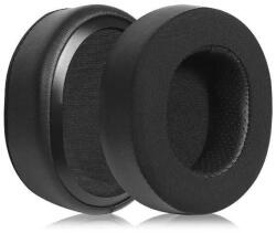 PART000206 1 pár SteelSeries Arctis 3 Pro / 5 / 7 fejhallgató bőr párna, szivacs, Szin: Fekete (PART000206)