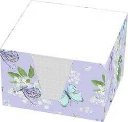 T-Creativ Cub hartie 9x9x6 cm-400 file Butterfly