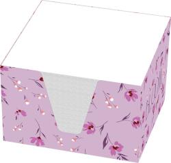 T-Creativ Cub hartie 9x9x6cm-400 file Flowers