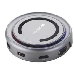 CANYON DS-7 USB Type-C Multiport Hub With Wireless Charger