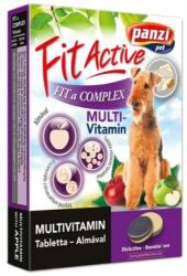 Fitactive Panzi FitActive Vitamin FIT-a-Complex - Multivitamin Kutyák Részére (Almával, 60 db)