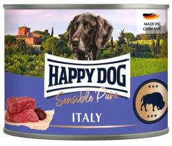 Happy Dog Sensible Pur Italy -Bivalyhúsos Konzerv 200g - 6x200g