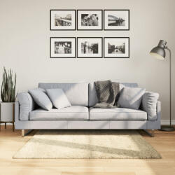 vidaXL PAMPLONA arany magas szálú bolyhos modern szőnyeg 120 x 120 cm (375343)