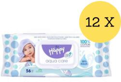 Bella Aqua Șervețele de îngrijire Bella Baby 12x56buc