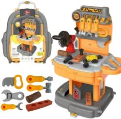 Pepita Set de scule pentru atelier în cutie din plastic cu accesorii (SL10D024) Set bricolaj copii