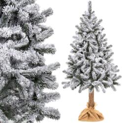 SPRINGOS Winter Glow Snowy Spruce pe trunchi 2, 2m (CT0139)