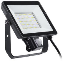 Philips LED-es reflektor 50W 4750lm 4000K IP65 fekete mozgás- és szürkületérzékelővel ProjectLine Floodlight PHILIPS (8719514954557)