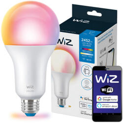 Philips LED izzó E27 A80 18.5W = 150W 2200-6500K + RGB SMART WiFi WiZ (PHWIZ0375)