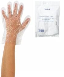 Sibel Kesztyű Fólia M -Átetsző, Egyszerhasználatos 50db/cs 0931001