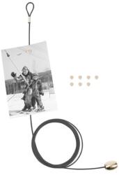 Kikkerland MH35-BK 8db mágneses fekete fényképtartó huzal (MH35-BK) - bestbyte