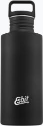 Esbit Túrapalack Esbit Sculptor Stainless Steel Drinking Bottle 750 ml black